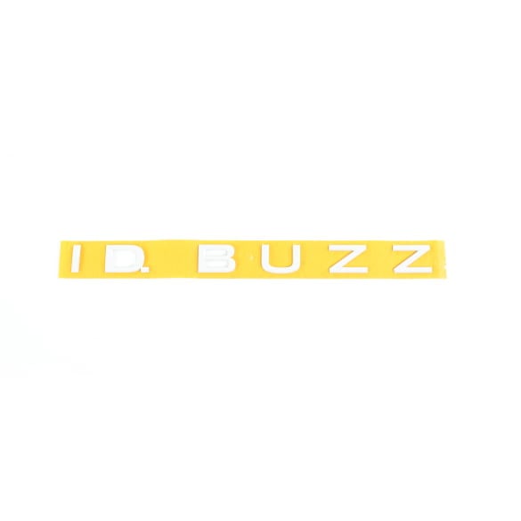 VW ID.Buzz lettering emblem tailgate white Genuine Volkswagen | 1T3853687A C9A