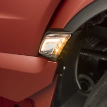 Rampe inox sous pare choc Mercedes Actros MP4 2011 option LEDS Barr