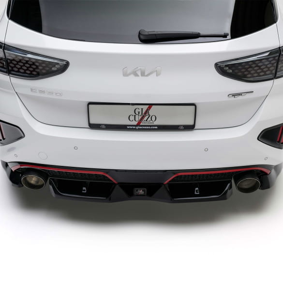 Giacuzzo rear diffusor KIA Ceed CD GT Facelift diffusor black