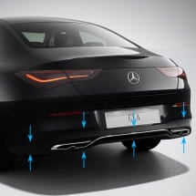 Progressive diffusor CLA C118 Coupe facelift Genuine Mercedes-Benz | C118-Progressive-Dif-FL-K