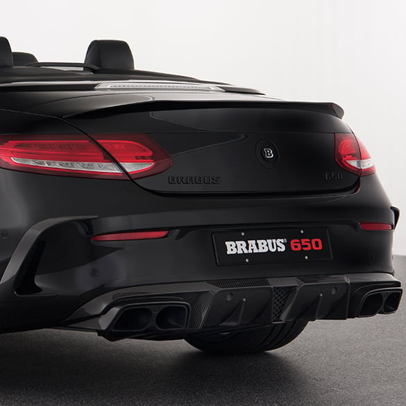 Brabus carbon rear diffuser | Mercedes-Benz C-Class | cabrio | coupe ...