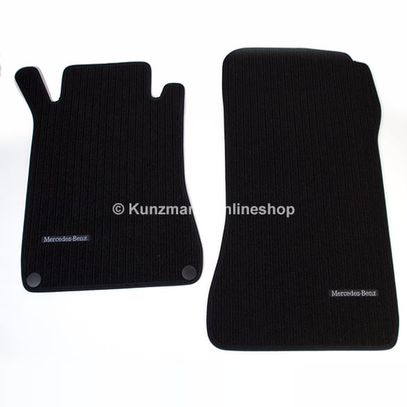 Car rib floor mats Mercedes CLK coupé and convertible W209 | original ...