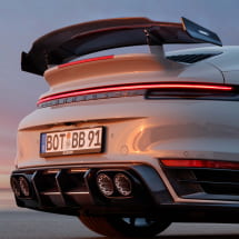 BRABUS Heckabdeckung mit Schriftzug Porsche 911 Turbo S Carbon