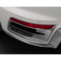 BRABUS Heckschürzen Einsätze Porsche 911 Turbo S Carbon glänzend | 902-410-10