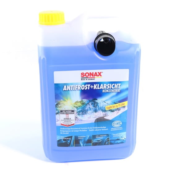 SONAX Scheibenreiniger Konzentrat Antifrost Winter Zitrusduft 5 Liter ...