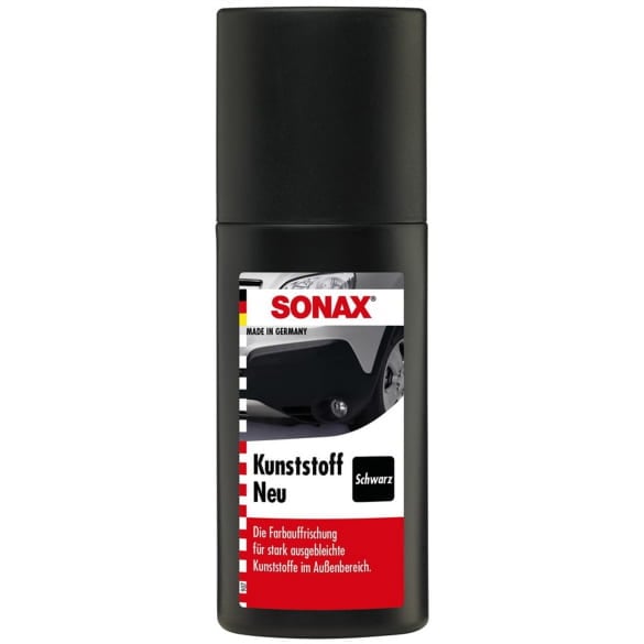 SONAX Kunststoff Neu Schwarz 100 ml PE-Flasche 04091000