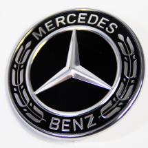Mercedes Benz Emblem Motorhaube Stern schwarz 2048170616 57mm Neu, 49,95 €
