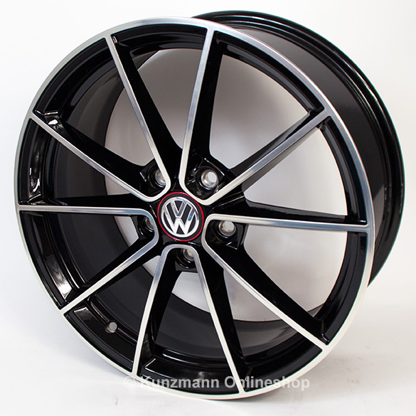 18 inch rims Belvedere VW Golf 7 VII GTI Clubsport original Volkswagen ...