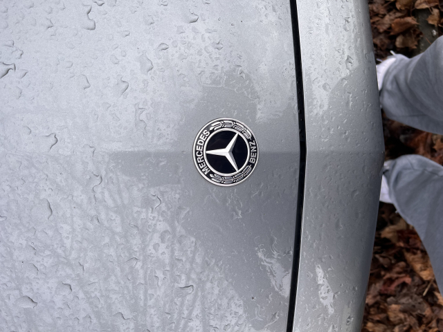 front emblem black bonnet genuine Mercedes-Benz