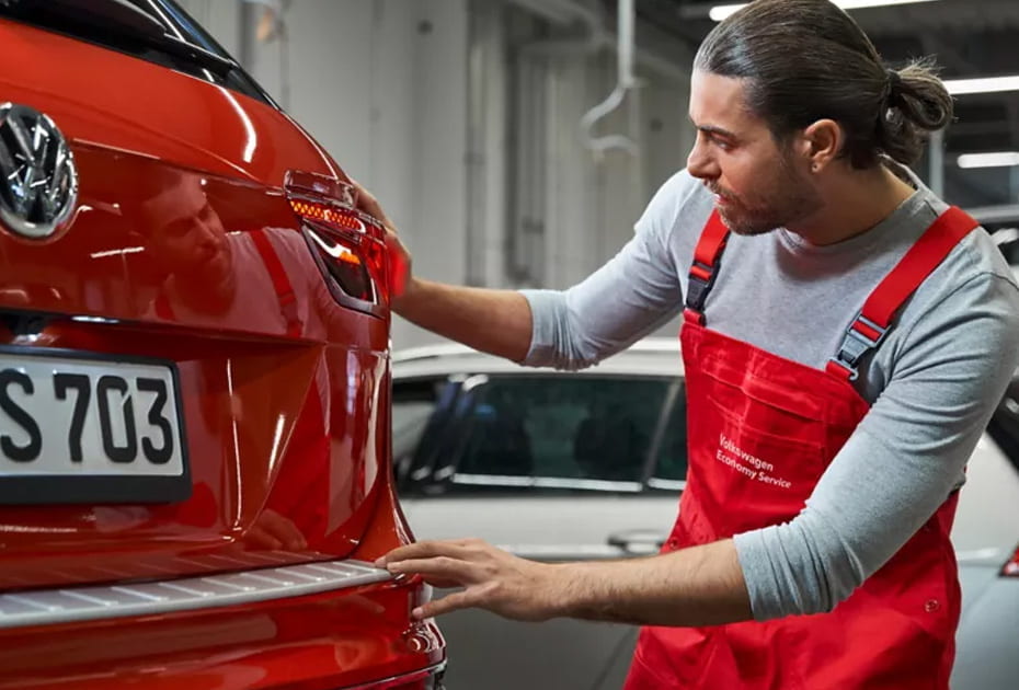 Sichtprüfung Ihres Volkswagen