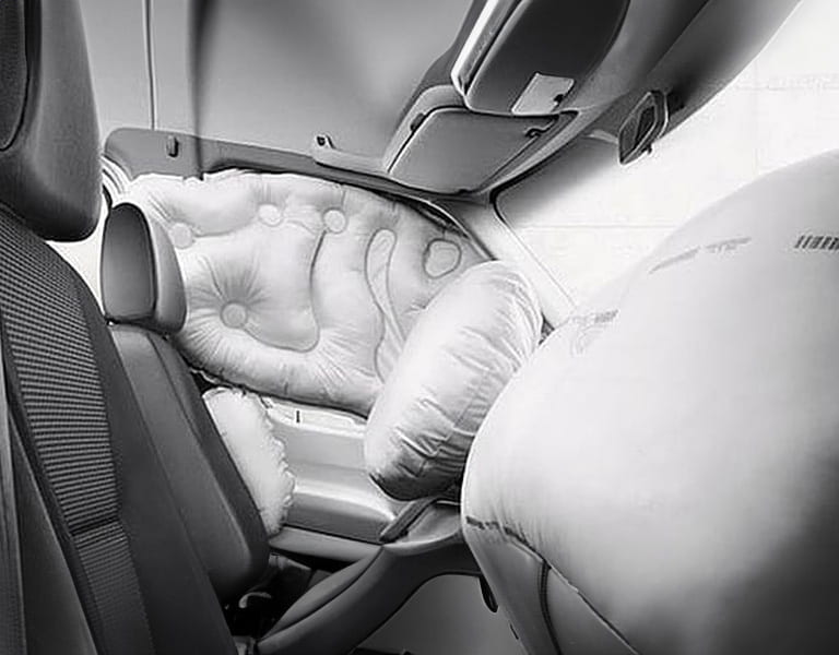 Mercedes-Benz Airbag für Fahrer und Beifahrer
