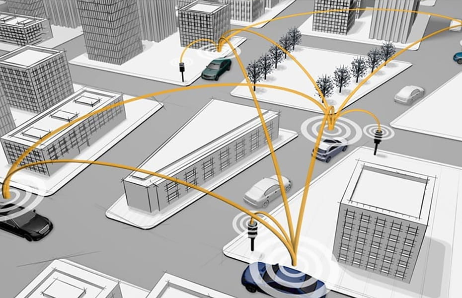 Mercedes-Benz Car-to-X Kommunikation Infrastruktur