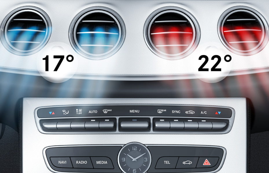 Mercedes-Benz Klimatisierungsautomatik Thermatic