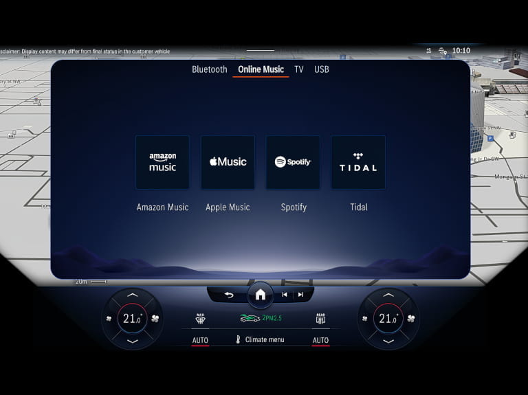 Online-Musik Dienste Streaming Mercedes-Benz