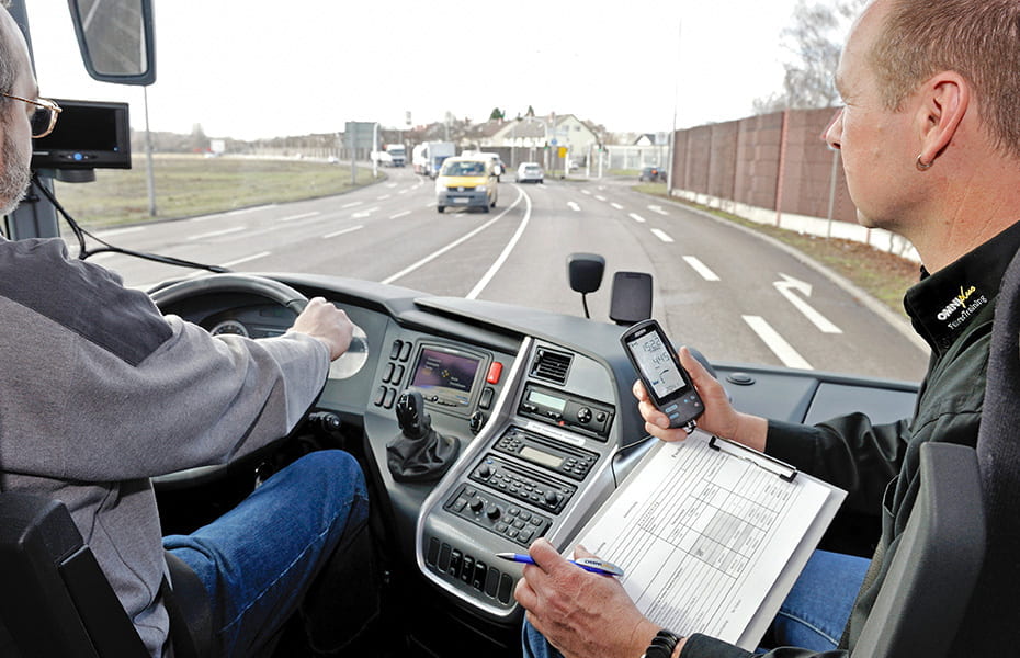 gesetzliche Prüfungen Ihres Omnibusses