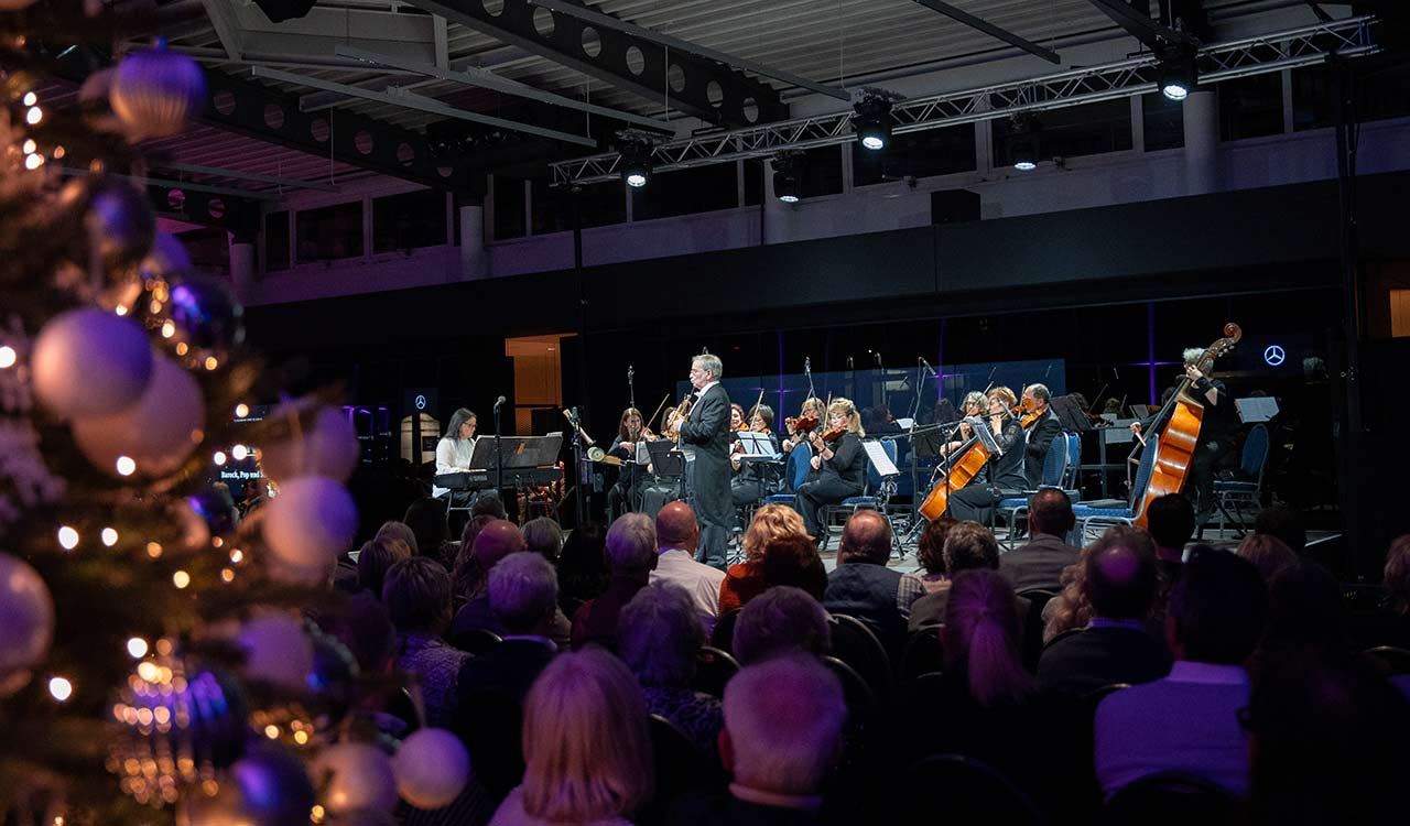 Adventskonzert 2024 im Autohaus Kunzmann