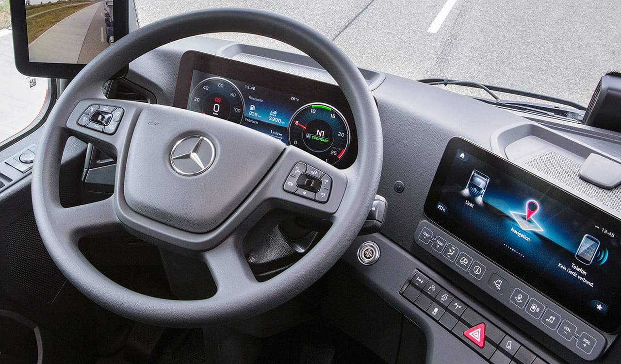 Mercedes-Benz Arocs Interieur