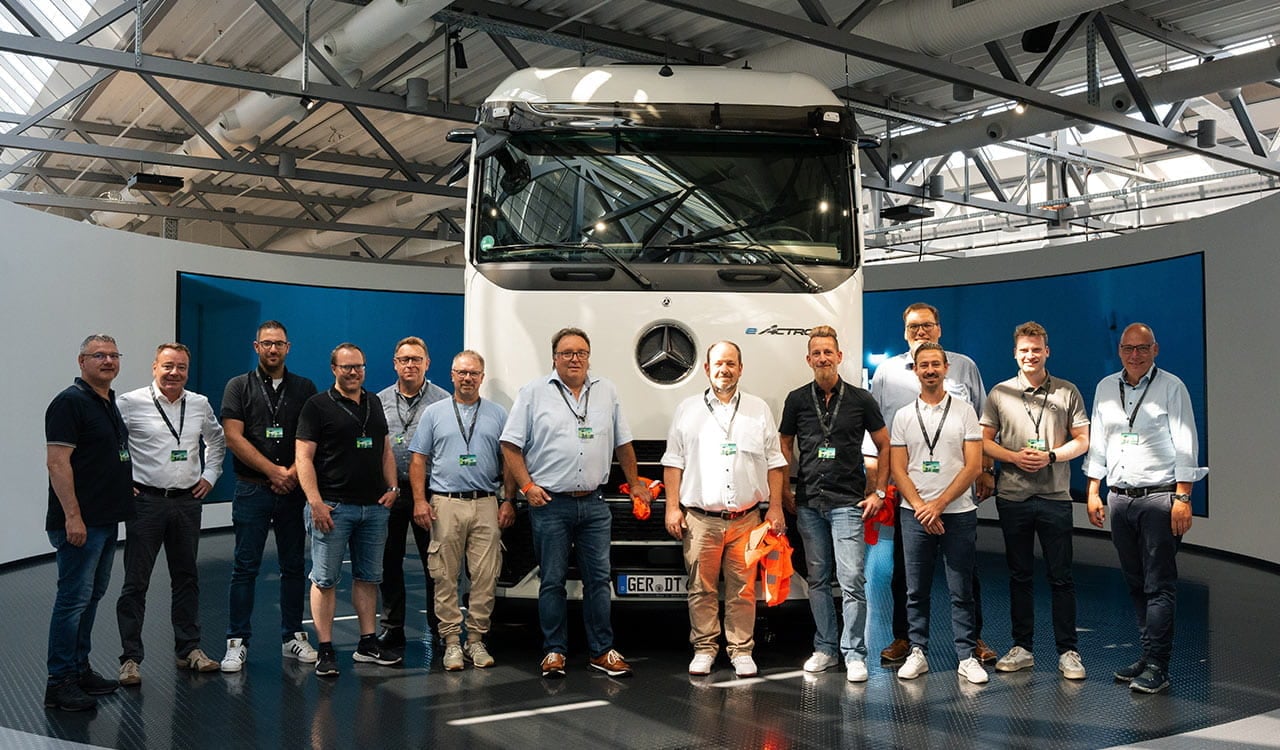 Mercedes-Benz eActros 600 Driving Experience