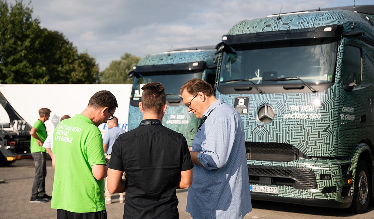 Mercedes-Benz eActros 600 Driving Experience