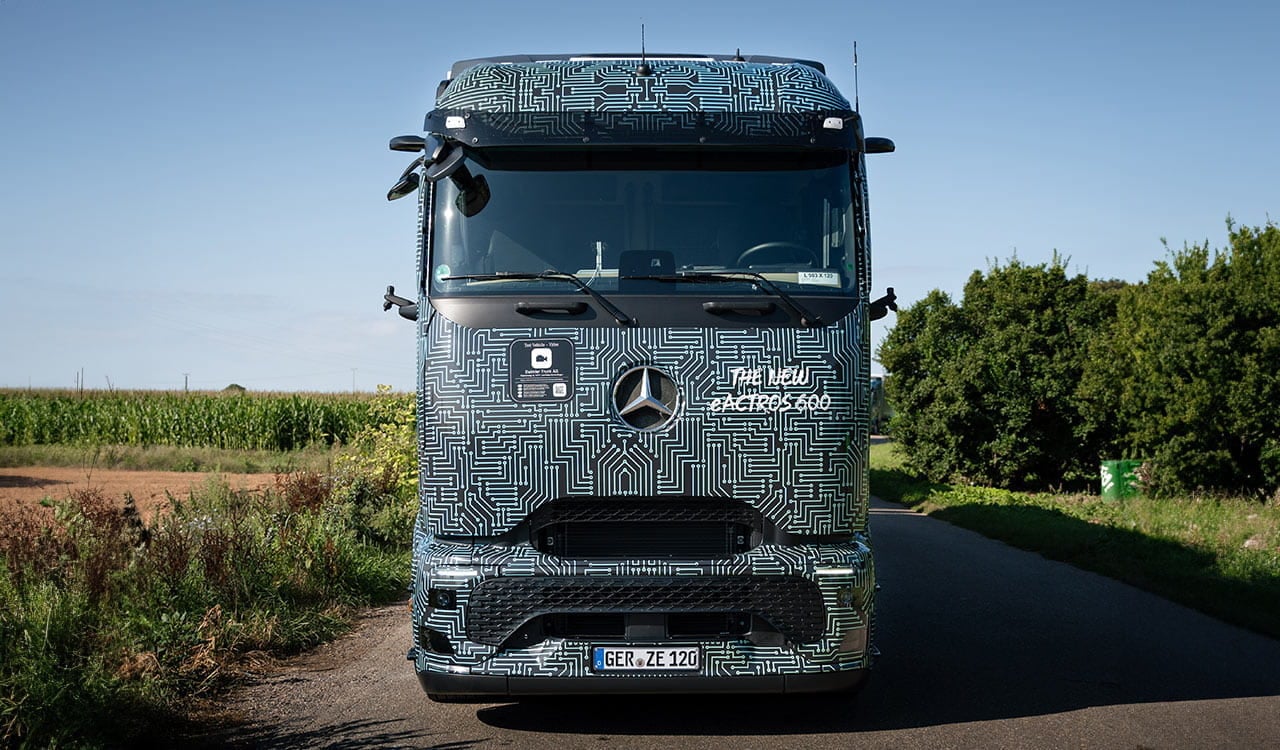 Mercedes-Benz eActros 600 Driving Experience