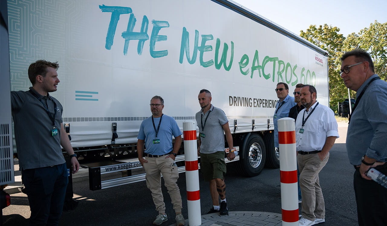 Mercedes-Benz eActros 600 Driving Experience