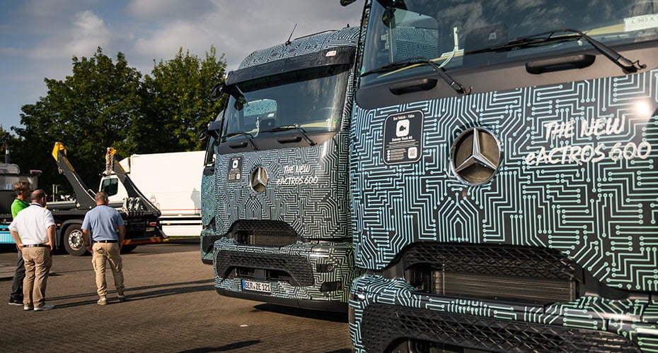 Mercedes-Benz eActros 600 Driving Experience