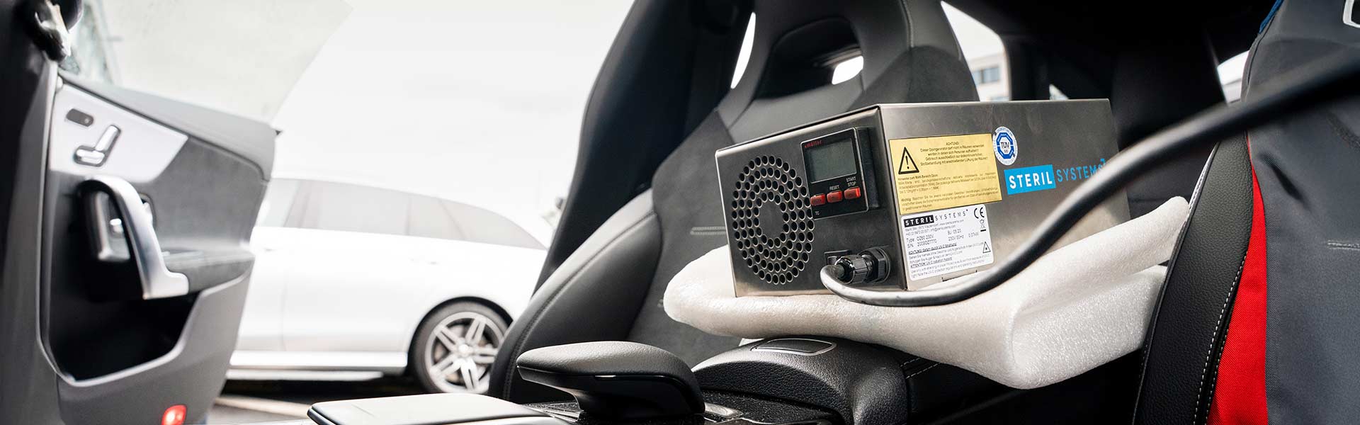 Ozonreinigung im Autohaus Kunzmann Ozonreinigung im Autohaus Kunzmann