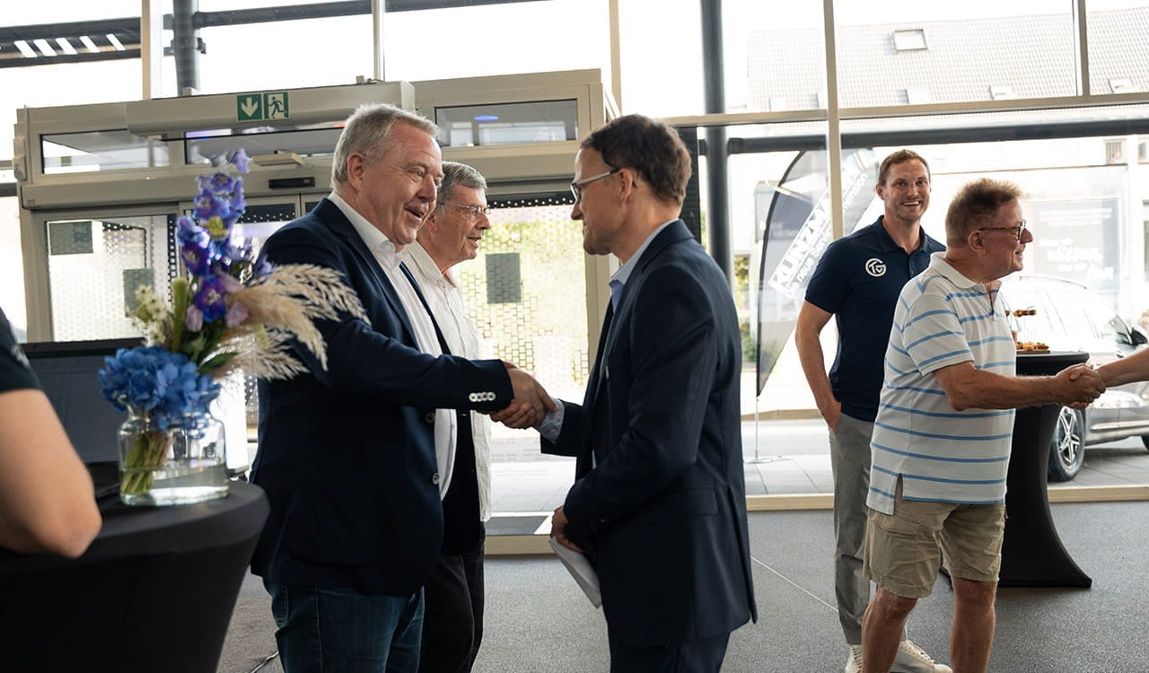 Kickoff TV Großwallstadt im Autohaus Kunzmann