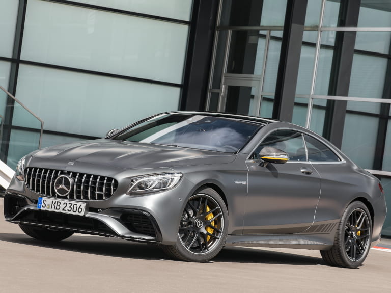 Mercedes-Benz S-Klasse Coupé Yellow Night Edition